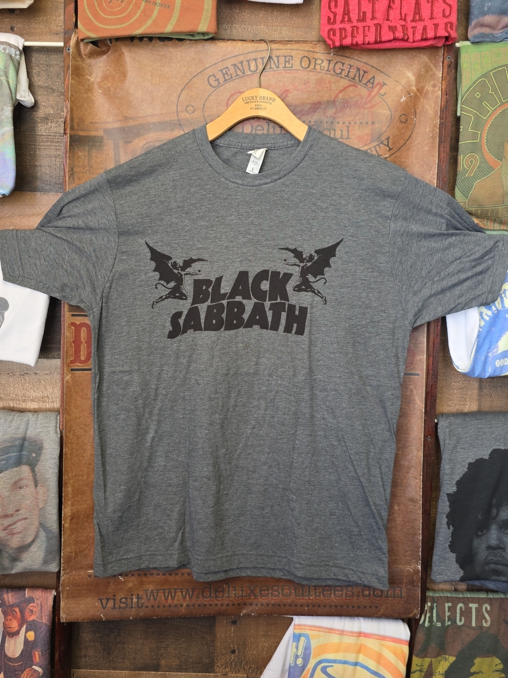 Short Sleeve Crew Neck Tee - Gray